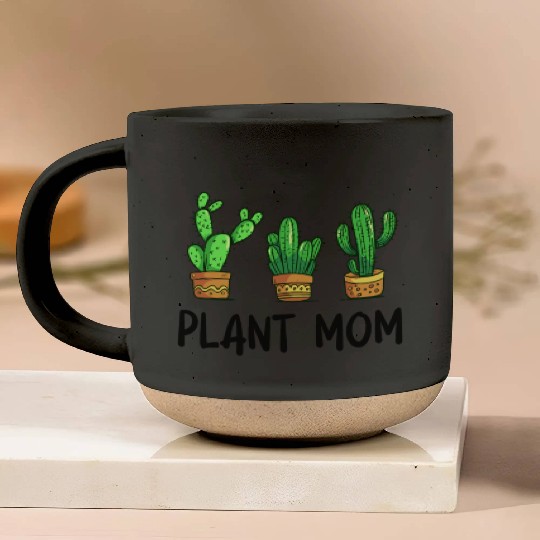 Plant Mom Funny Cactus Succulent Pottery Mugs