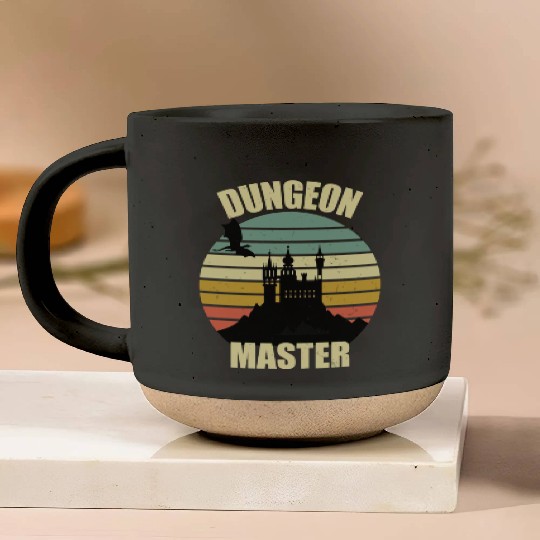 Dungeon Master - Bez I'm DM Smiles Retro Dragon Pottery Mugs