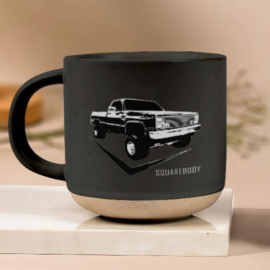 Squarebody Classic Square Body Truck Pottery Mugs