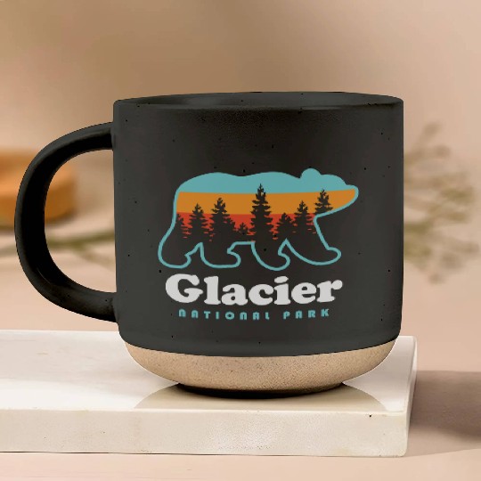 Glacier National Park Pottery Mugs