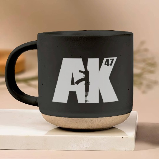 Ak-47 Soviet Kalashnikov Pro Second Amendment Pottery Mugs