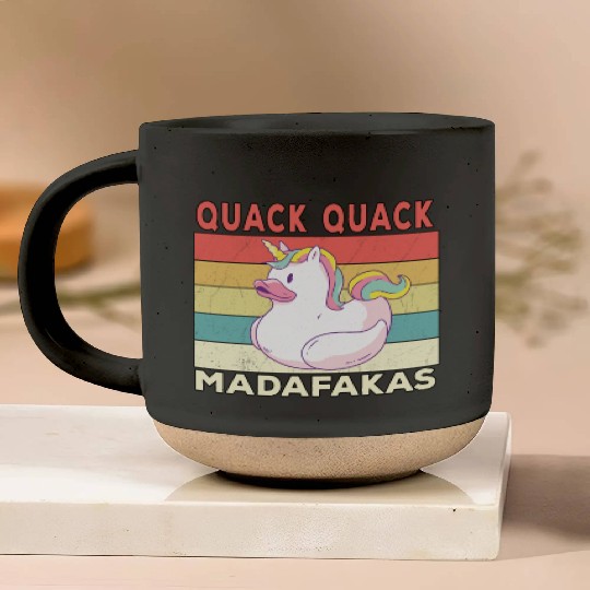 Funny Duck Sayings Ducks Quack Quack Madafakas Pottery Mugs