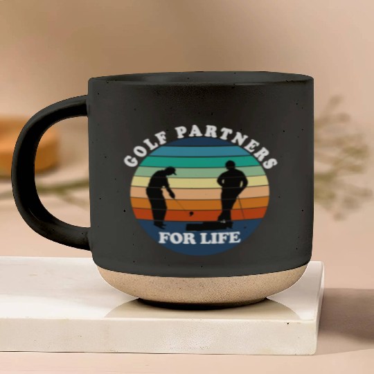 golf partners for life Pottery Mugs