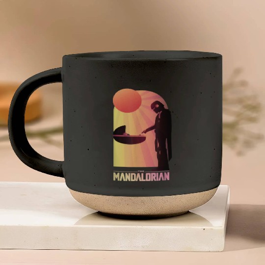 Star Wars The Mandalorian The Child Sunset Meeting Pottery Mugs