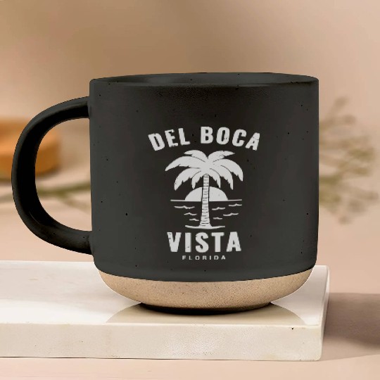 Del Boca Vista - Retirement Community Pottery Mugs