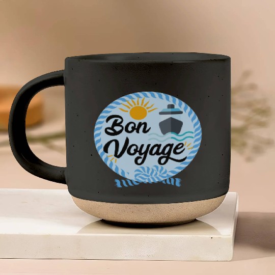 Bon Voyage Pottery Mugs