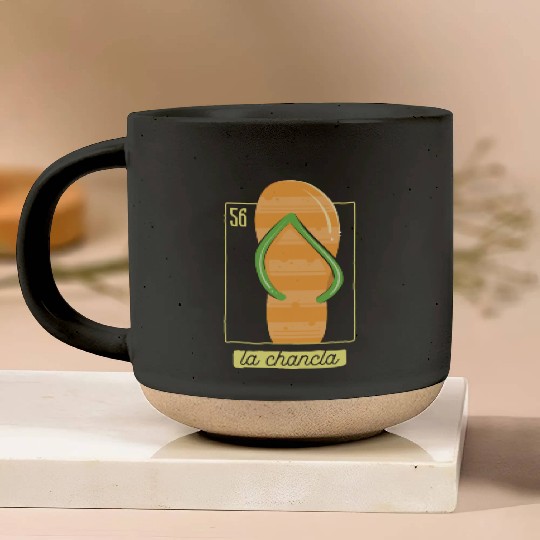 Loteria Cards Mexican Lottery Bingo La Chancla Pottery Mugs