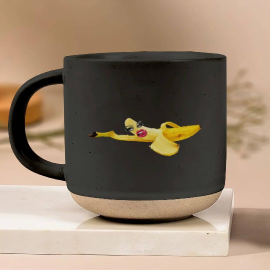 Seducing Banana Pottery Mugs