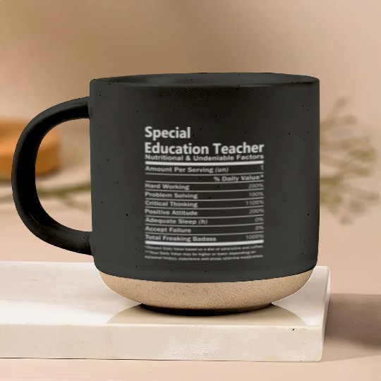 Special Education Teacher Pottery Mugs - Nutritional An