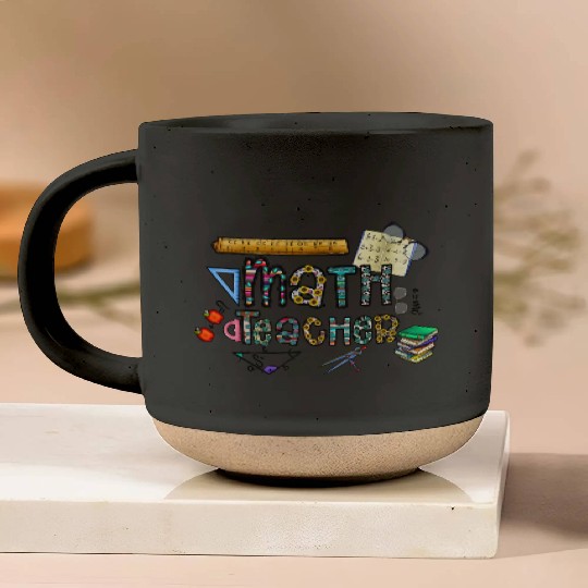Math Teacher Pottery Mugs