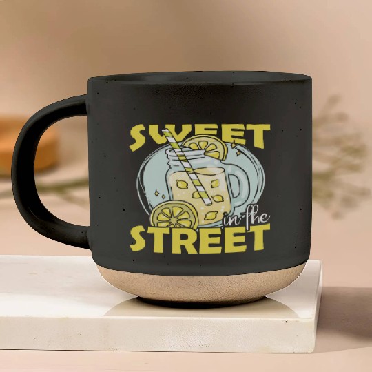 Sweet In The Street Lemon Juice Boss Lemonade Pottery Mugs