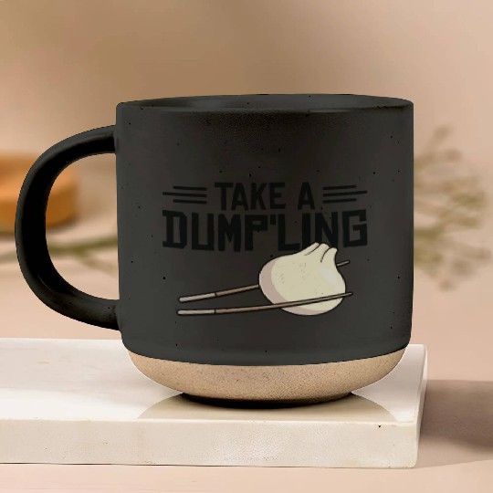 Dumpling Asian Food Chinese Food Fan Pottery Mugs