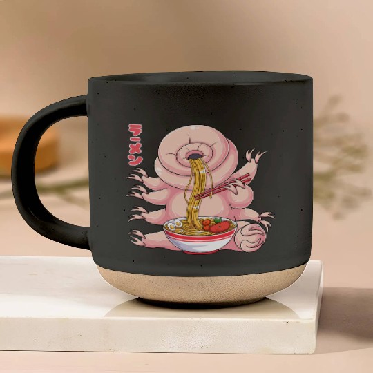 Kawaii Tardigrade Ramen Noodles Japanese Anime Noo Pottery Mugs