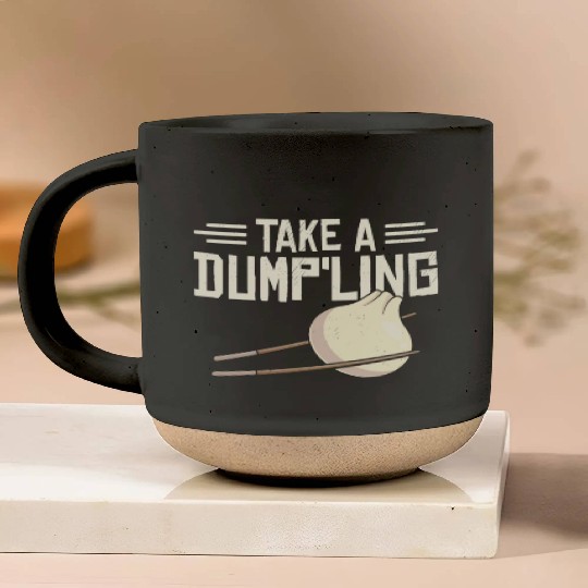 Dumpling Asian Food Chinese Food Fan Pottery Mugs