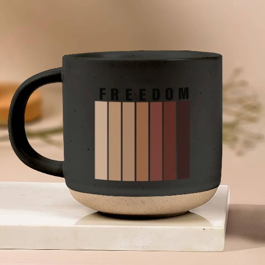 juneteenth-2022 freedom Pottery Mugs