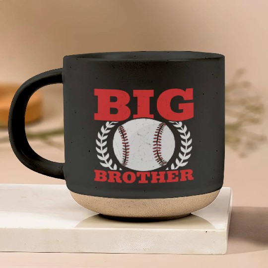 Baseball Big Brother Kids Baseball Player Pottery Mugs