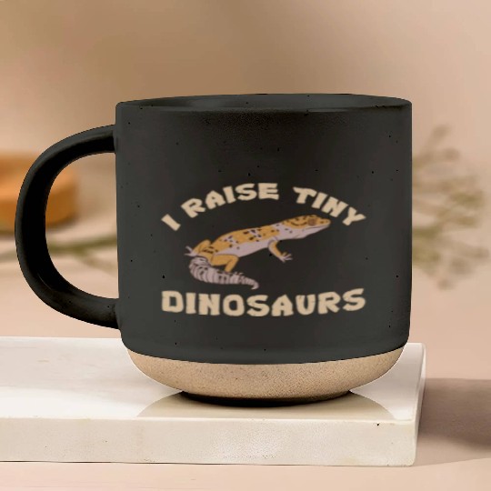 I Raise Tiny Dinosaurs For Leopard Gecko Lover Pottery Mugs