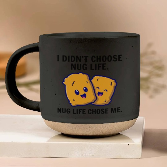 Chicken Nuggets Fast Food Funny Saying Pottery Mugs