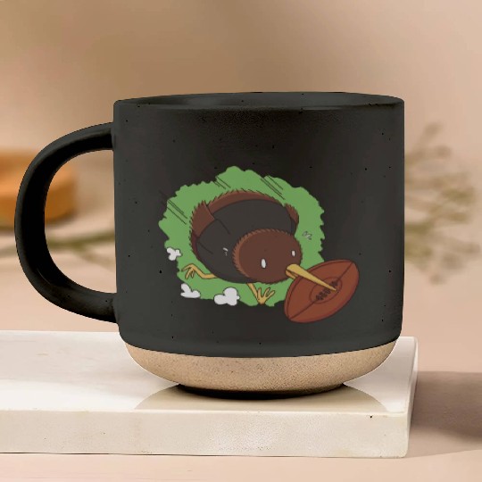 Funny Kiwi Animal Pottery Mugs