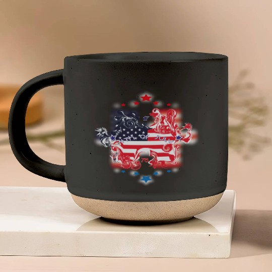 4Th of July 2023 Pottery Mugs