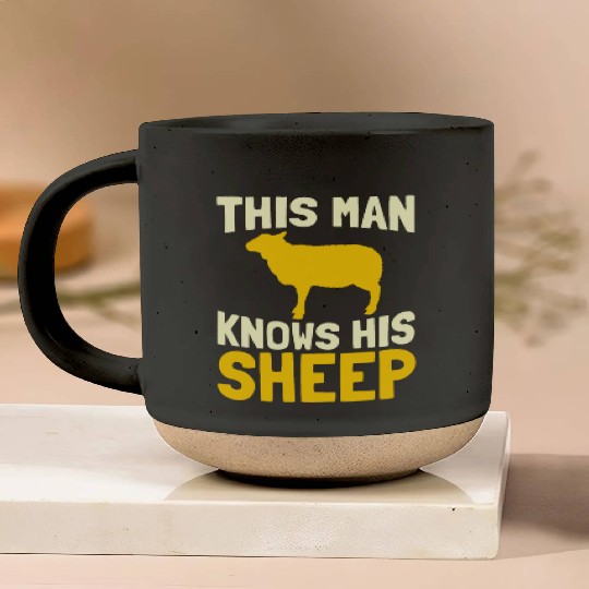 Sheep Farming Lamb Farmer Pottery Mugs