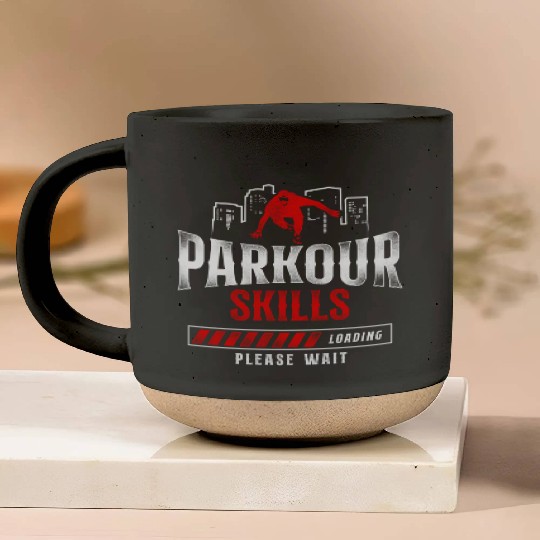 Parkour Free Running Traceur Pottery Mugs