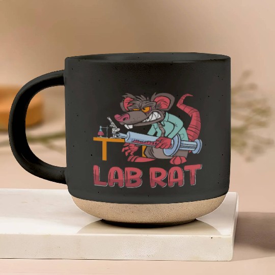 Lab Tech Lab Rat Laboratory Chemist Technician Pottery Mugs