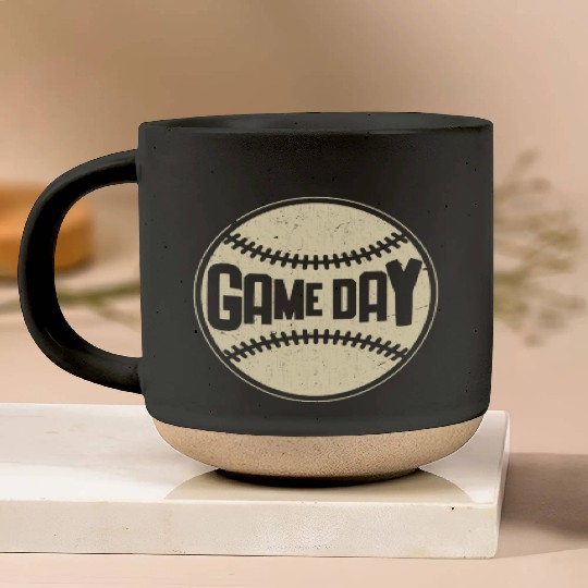 Baseball Game Day Sport Lover Pottery Mugs