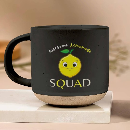 Awesome Lemonade Squad Lemon Lovers For Summer Pottery Mugs