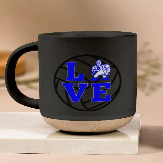 Love With Danny Driller Volleyball Pottery Mugs