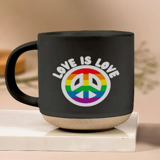Pride flag - Pride quote lgbt community Pottery Mugs