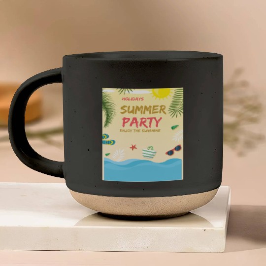 Summer party Pottery Mugs