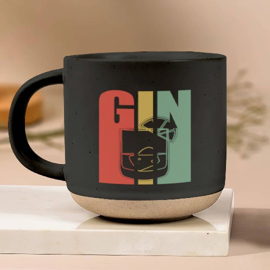 Gin Lover Gin Tonic Cocktail Pottery Mugs