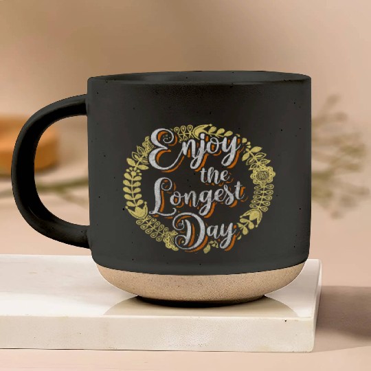 Festival Tradition Summer Solstice Feast Day Pottery Mugs