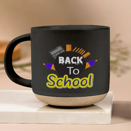 education back to school elements Pottery Mugs