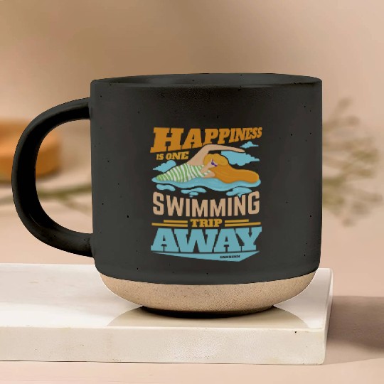 Swimming lifeguard swimming course outdoor pool gi Pottery Mugs