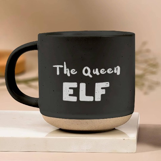 The Queen Elf - Christmas Elf Pottery Mugs