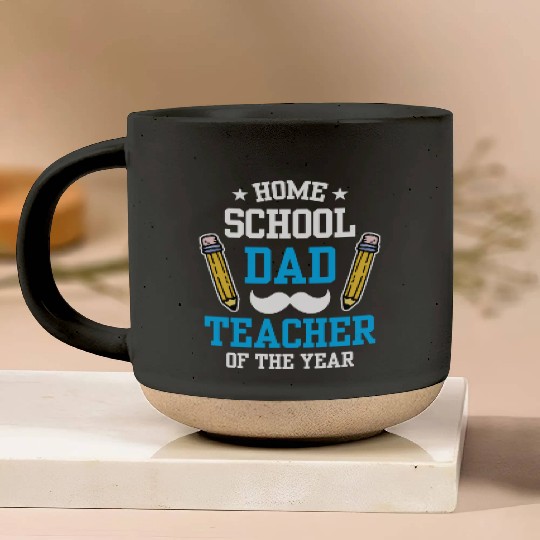 Homeschool Dad Teacher Of The Year Homeschooling Pottery Mugs