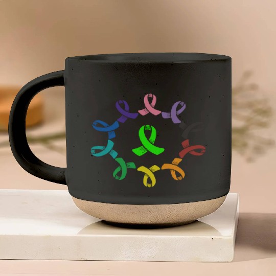 Gastroparesis Awareness Support Squad Cancer Pottery Mugs