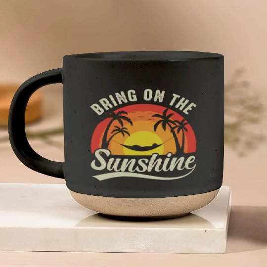 Bring On The Sunshine Pottery Mugs