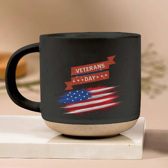 Thank You Veterans l Veterans Day Gift Idea Pottery Mugs