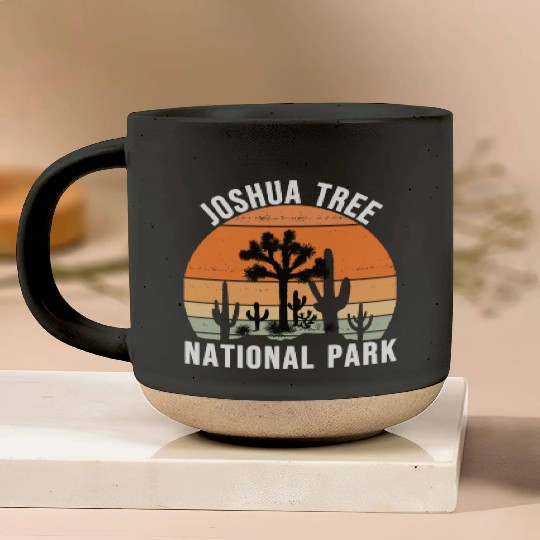 Vintage Joshua Tree National Park Pottery Mugs