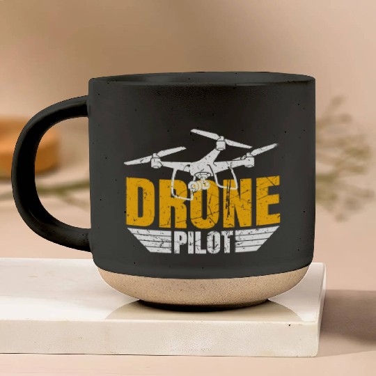 Drone Drone Pilot Drone Operator Quadrocopter Pottery Mugs