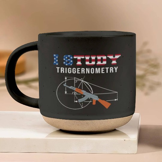 I Study Triggernometry - Gun Lover Pottery Mugs