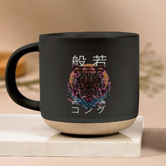 Hannya Gorilla Monster Pottery Mugs