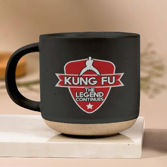 Kung Fu The Legend Continues Pottery Mugs