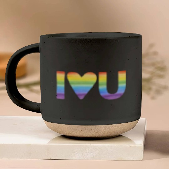 Lgbtq Gay Pride Month Rainbow Love Is Love Pottery Mugs