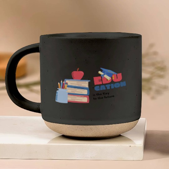 National Coloring Book day Back to School Pottery Mugs