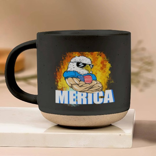 MERICA Pottery Mugs