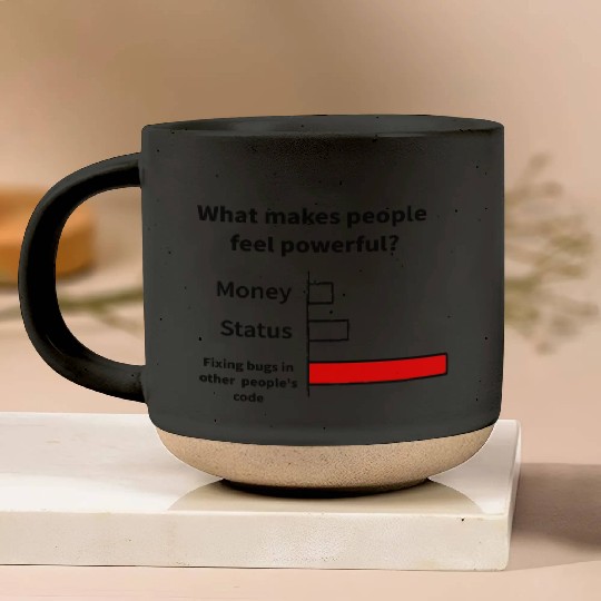 Powerful programmer Pottery Mugs